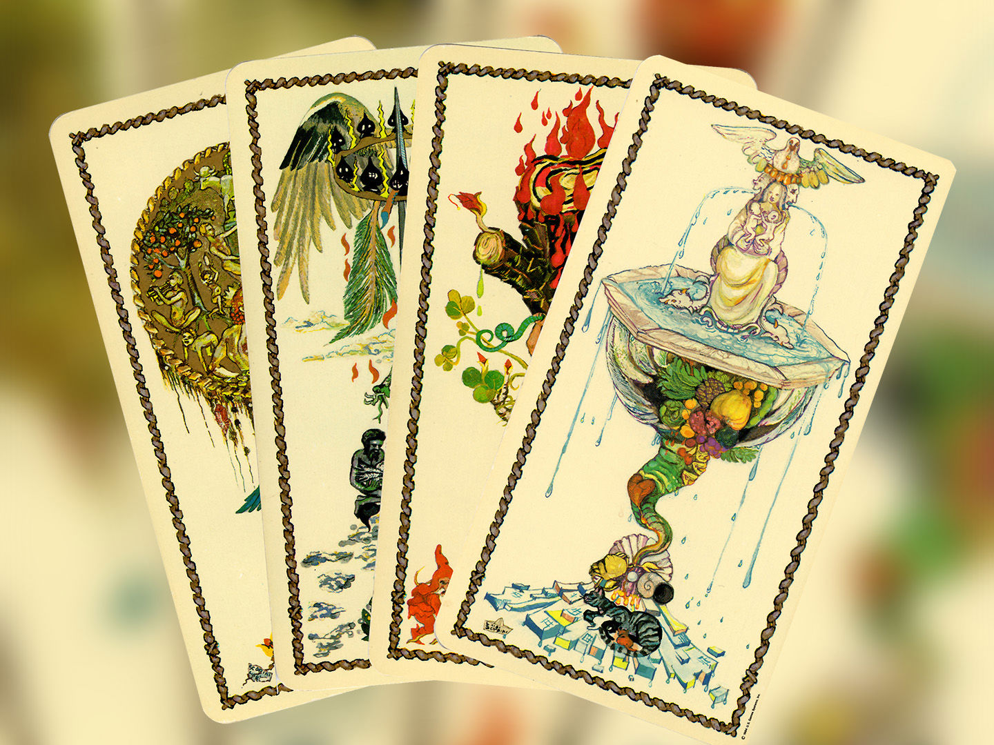 The Psychology of the Tarot - The Four Suits
